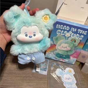 AUTHENTIC MINISO Disney Mickey Head in The Clouds Series Vinyl Plush Sunny Sky